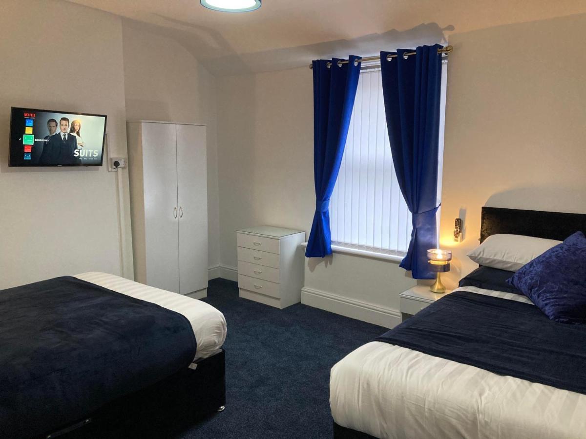 Agapi Apartment - Sea View Sleeps Ten Blackpool Extérieur photo